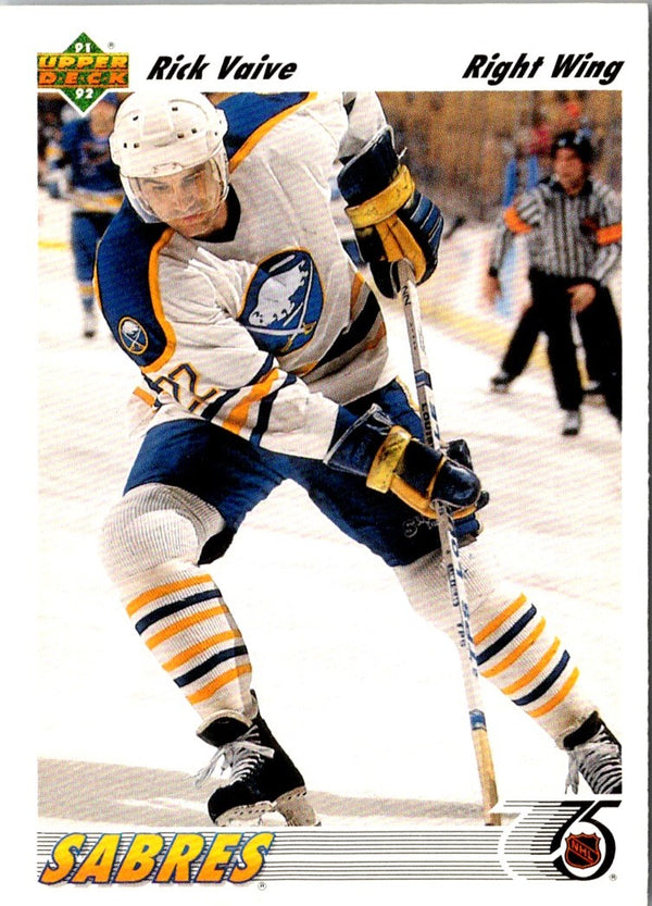 1991 Upper Deck Rick Vaive #179B