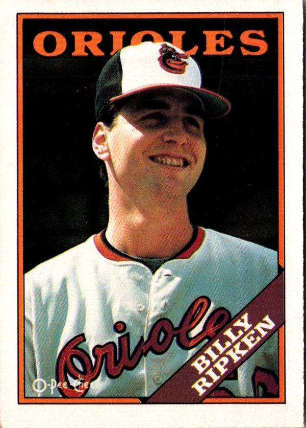 1988 O-Pee-Chee Billy Ripken #352