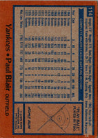 1978 Topps Paul Blair #114