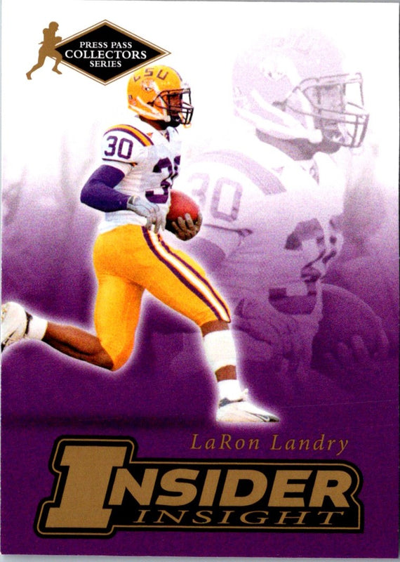 2007 Press Pass SE Insider Insight LaRon Landry #II-13