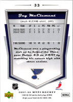 2007 Upper Deck MVP Jay McClement #33