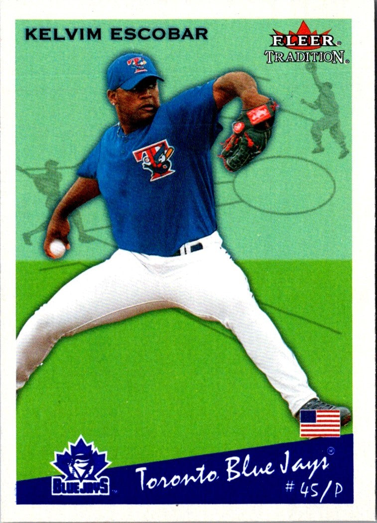 2002 Fleer Tradition Update Kelvim Escobar