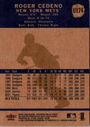 2002 Fleer Tradition Update Roger Cedeno