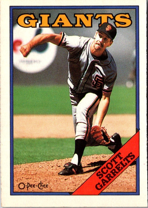 1988 O-Pee-Chee Scott Garrelts #97