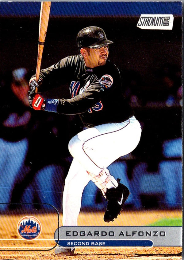 2002 Stadium Club Edgardo Alfonzo #81