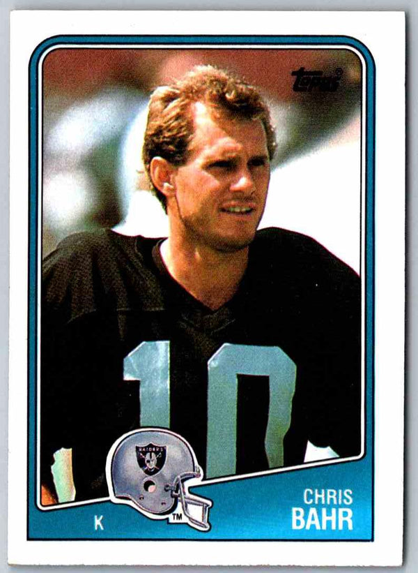 1988 Topps Chris Bahr #331