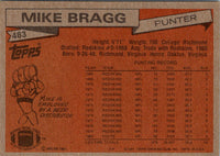 1981 Topps Mike Bragg #483 NM-MT