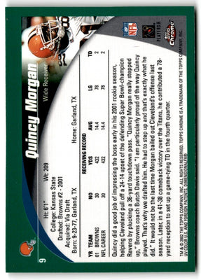 2002 Fleer Tradition Quincy Carter #37