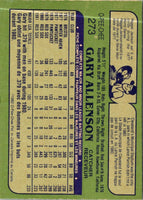 1982 O-Pee-Chee Gary Allenson #273