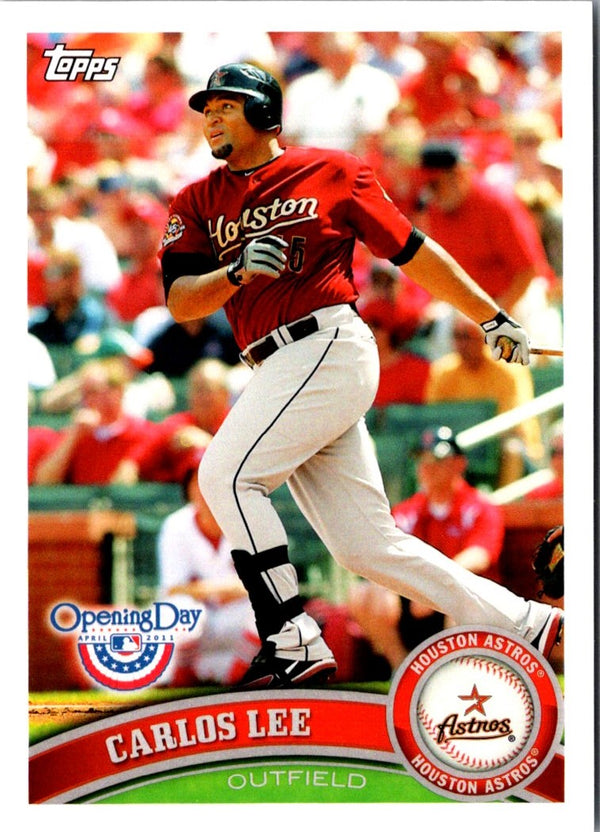 2011 Topps Opening Day Carlos Lee #160