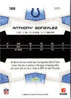 2008 Score Super Bowl XLIII Anthony Gonzalez #132