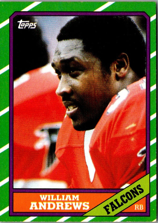 1986 Topps William Andrews #363 NM+