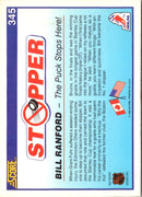 1990 Score Bill Ranford