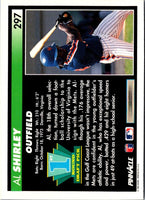 1992 Pinnacle Al Shirley #297 Rookie