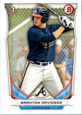 2014 Bowman Draft Picks & Prospects Braxton Davidson #DP28