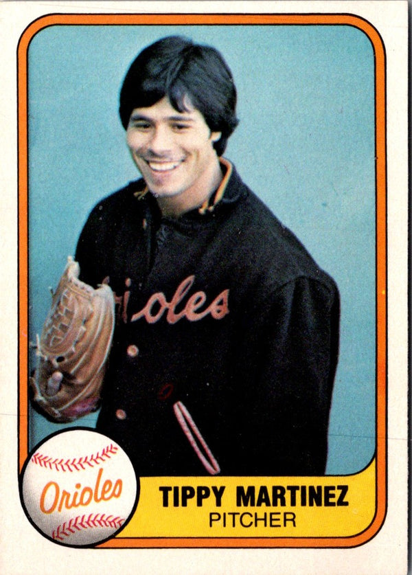 1981 Fleer Tippy Martinez #179 NM-MT+