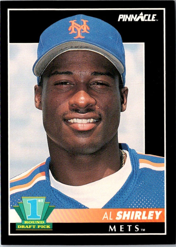 1992 Pinnacle Al Shirley #297 Rookie