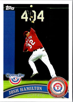 2011 Topps Opening Day Josh Hamilton #147