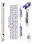 2021 Topps Update Marcus Semien/Bo Bichette