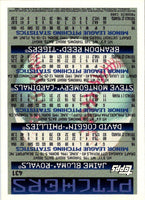 1996 Topps Jaime Bluma/Dave Coggin/Steve Montgomery/Brandon Reed #431 Rookie