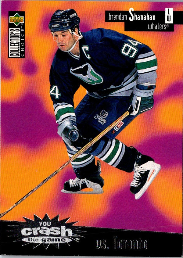 1996 Collector's Choice You Crash the Game Silver Brendan Shanahan #C14C