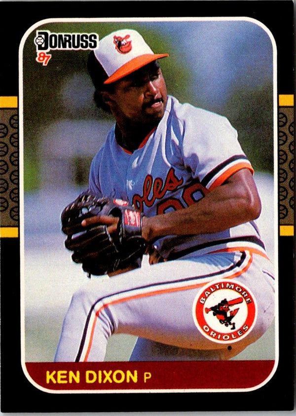 1987 Donruss Ken Dixon #171