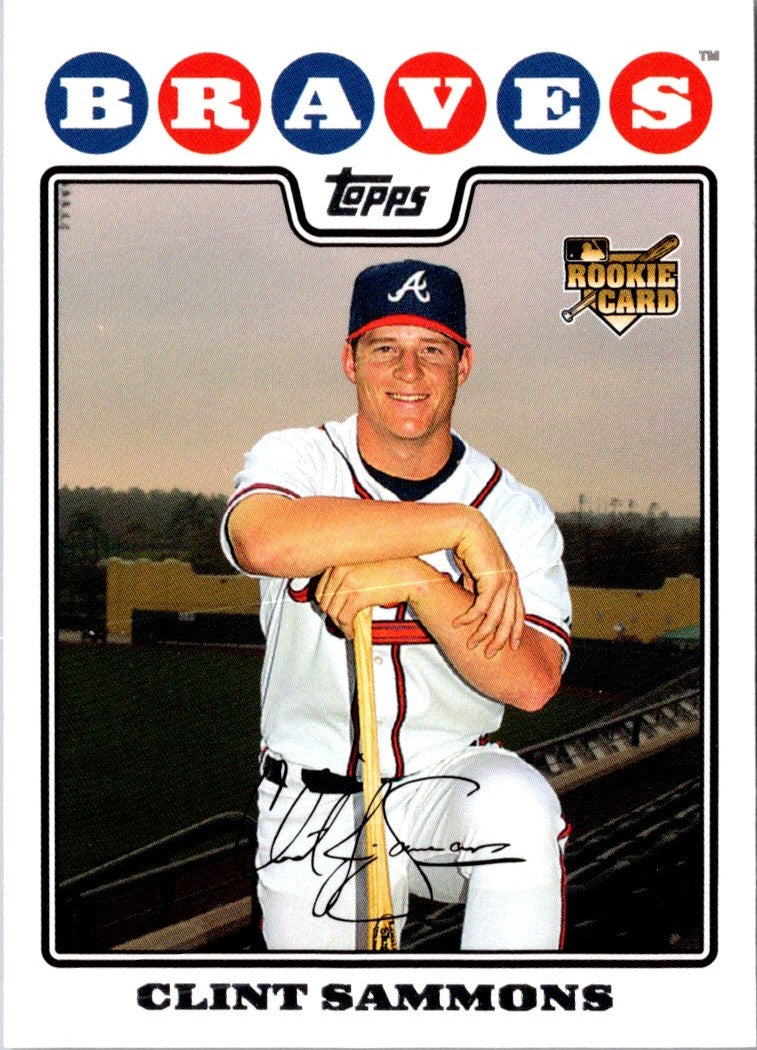 2008 Topps Clint Sammons