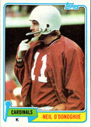 1981 Topps Neil O'Donoghue