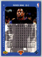 1995 Upper Deck Patrick Ewing #92