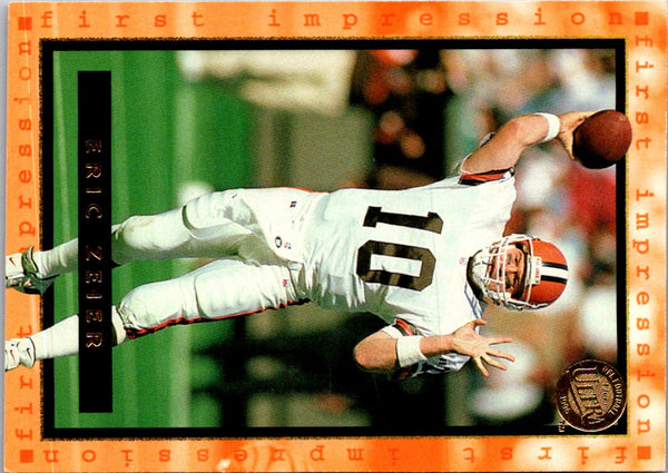 1996 Ultra Eric Zeier #187