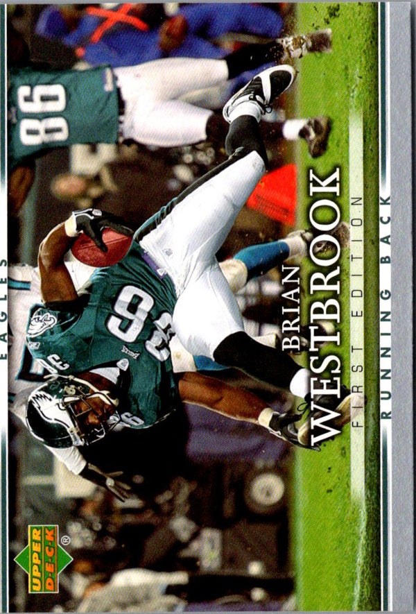 2007 Upper Deck First Edition Brian Westbrook #73