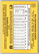 1986 Donruss Bill Almon