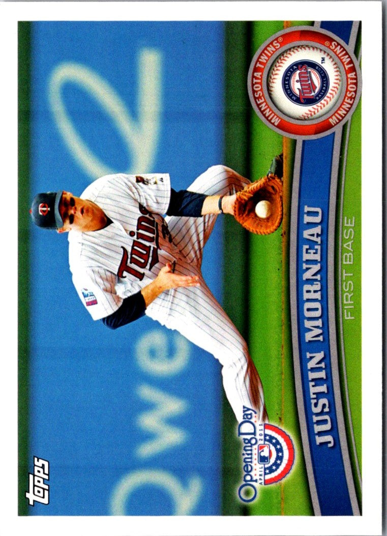 2011 Topps Opening Day Justin Morneau