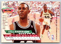 1993 Ultra Willie Anderson #167