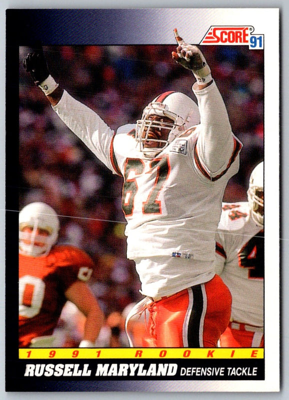1991 Score Russell Maryland #565B Rookie