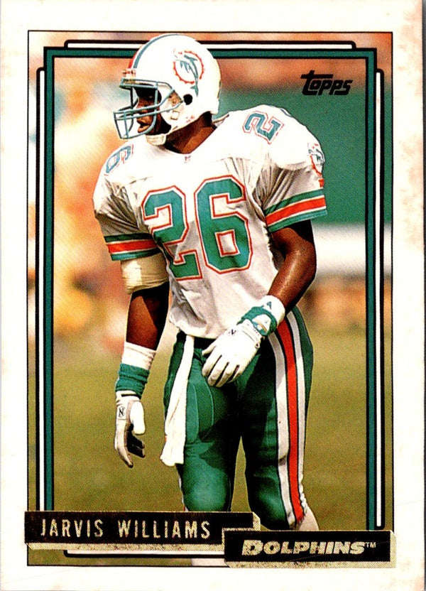 1992 Topps Jarvis Williams #538