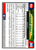 2008 Topps Jered Weaver #383