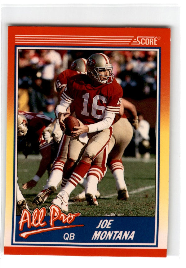 1990 Score Joe Montana #582