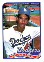 1989 Topps Ramon Martinez #225 Rookie