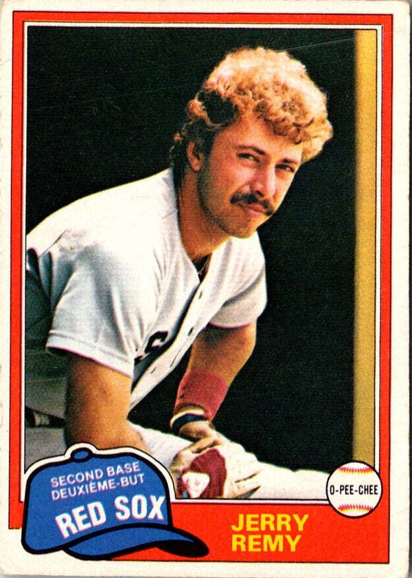 1981 O-Pee-Chee Jerry Remy #131
