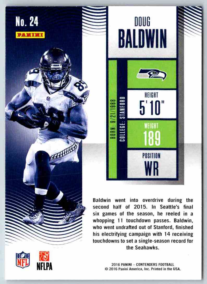 2016 Contenders Doug Baldwin