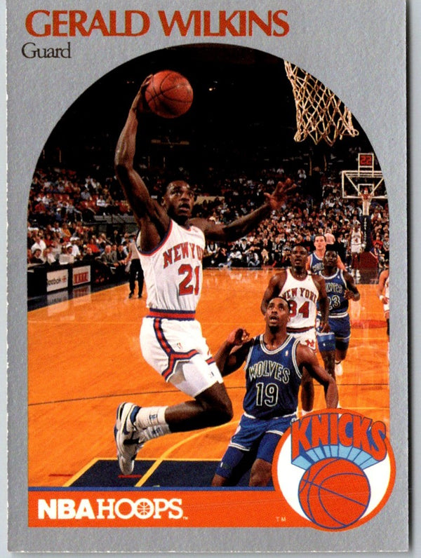 1990 Hoops Gerald Wilkins #212