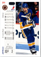 1991 Upper Deck Jeff Brown #211