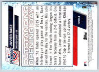 2020 Topps Javier Baez #300A