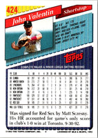 1993 Topps Gold John Valentin #424