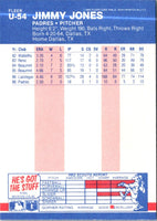 1987 Fleer Update Glossy Jimmy Jones #U-54