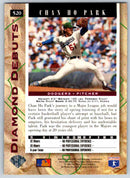 1994 Upper Deck Chan Ho Park 1