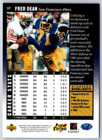 1995 Upper Deck Fred Dean #97