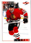 1995 Score Black Ice Brent Sutter