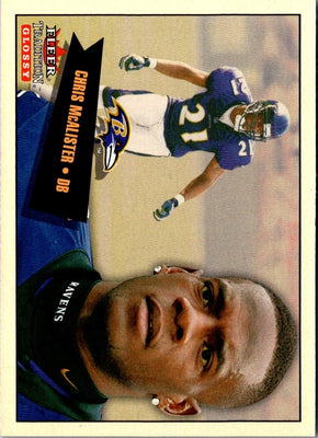 2001 Fleer Tradition Glossy Chris McAlister #305